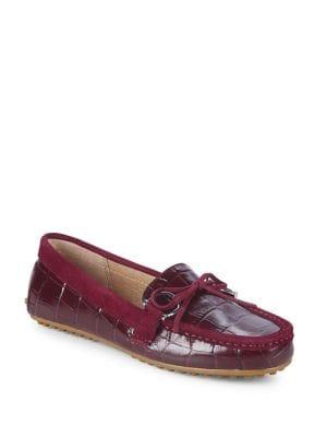 Lauren Ralph Lauren Briley Bow Leather Loafers