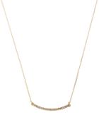 Kenneth Cole New York Delicates Pave Bar Necklace