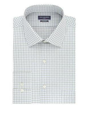 Van Heusen Regular Tek Fit Evergreen Dress Shirt
