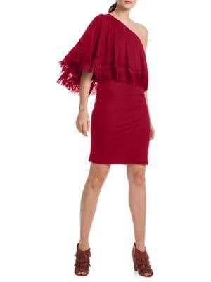 Trina Turk Casa Mexico Eastside One-shoulder Dress