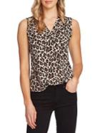 Vince Camuto Essentials Printed Blouse