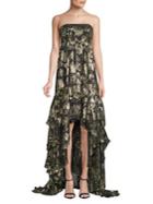 Mestiza New York Alessandra Strapless High-low Gown