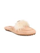 Ugg Shane Suede And Sheepskin Slippers