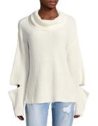 Two By Vince Camuto Sleeve Cutout Sweater