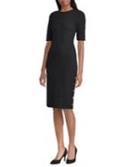 Lauren Ralph Lauren Petite Petite Button-trim Ponte Dress