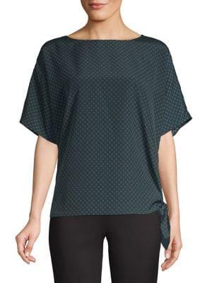 Michael Michael Kors Printed Kimono Sleeve Top