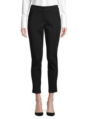 Karl Lagerfeld Paris Cropped Compression Pants