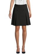 Karl Lagerfeld Paris Pleated Mini Skirt