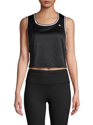 Champion Reversible Mesh Crop Tank