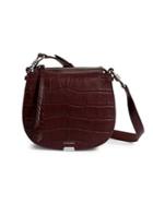 Allsaints Mini Polly Leather Crossbody Saddle Bag