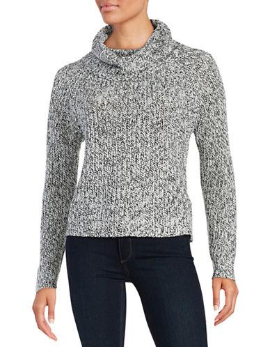Design Lab Lord & Taylor Knit Cowlneck Sweater