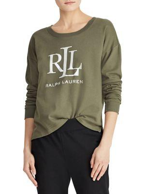 Lauren Ralph Lauren Petite French Terry Sweatshirt