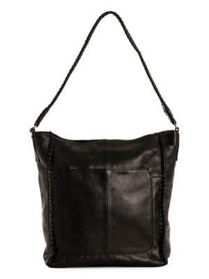 Day And Mood Pixie Leather Hobo Bag