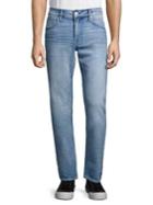 Hudson Jeans Buttoned Straight Jeans
