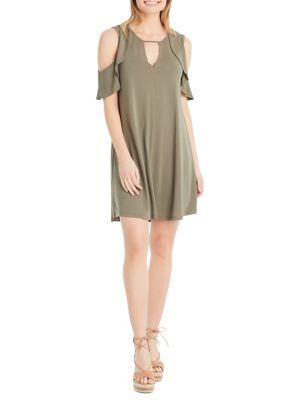 Jessica Simpson Cold-shoulder Dress