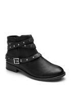 Vionic Lona Leather Ankle Boots