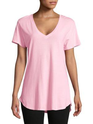 Askya Hi-lo V-neck Tee