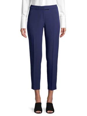 Anne Klein Pleated Cropped Pants