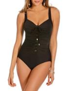 Miraclesuit So Riche Rivage Shirred One-piece Swimsuit