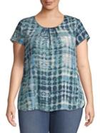 Nic+zoe Plus Looking Glass Top