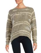 Design Lab Lord & Taylor Textured Knit Sweater