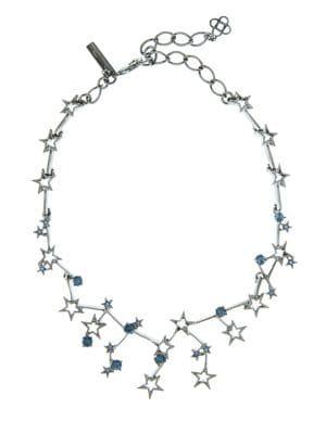 Oscar De La Renta Swarovski Crystal Constellation Necklace