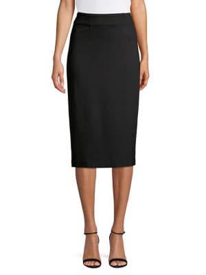 Lord & Taylor Petite No-waistband Ponte Skirt
