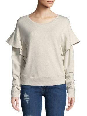 Joe's Jeans Ruffle Trim Pullover
