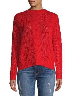 Vero Moda Cable-knit Crew Sweater