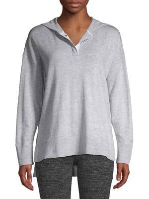Jones New York High-low Hoodie