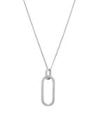 Cole Haan Oval Pendant Long Necklace