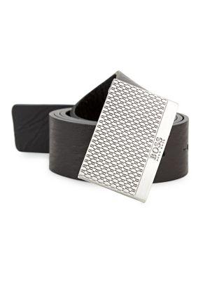 Hugo Joel Buckle Leather Belt