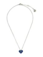 Vince Camuto Two-tone & Sapphire & Clear Crystal Heart Pendant Necklace
