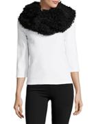 Madison 88 Faux Fur Round Pullover Scarf