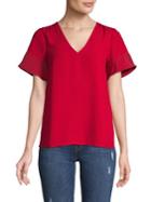 Michael Michael Kors V-neck Blouse