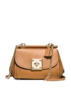 Coach Suede And Leather Crossbody