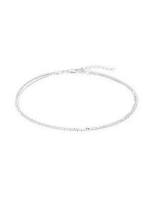 Lord & Taylor Sterling Silver Anklet