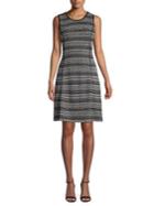 Karl Lagerfeld Paris Crochet A-line Dress