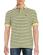 Nautica Short Sleeve Striped Polo Shirt