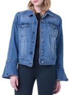 Liverpool Jeans Bell-sleeve Denim Jacket