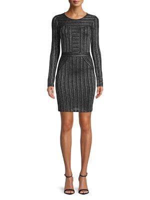 Molly Bracken Striped Bodycon Dress