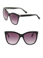 H Halston 56mm Cat-eye Sunglasses