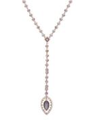 Jenny Packham Crystal Y-necklace
