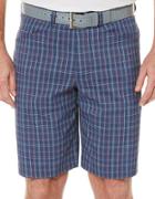 Callaway Micro-plaid Golf Shorts