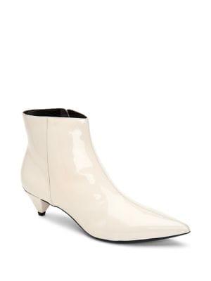 Calvin Klein Larissa Patent Leather Booties