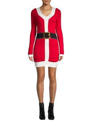 By Design Santa Sweater Dress