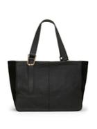 Vince Camuto Cali Leather And Suede Tote