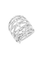 Lord & Taylor 925 Sterling Silver Openwork Ring