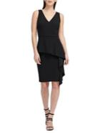 Donna Karan Ruffled Peplum Sheath Dress