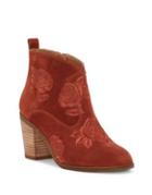 Lucky Brand Pexton Embroidered Ankle Boots